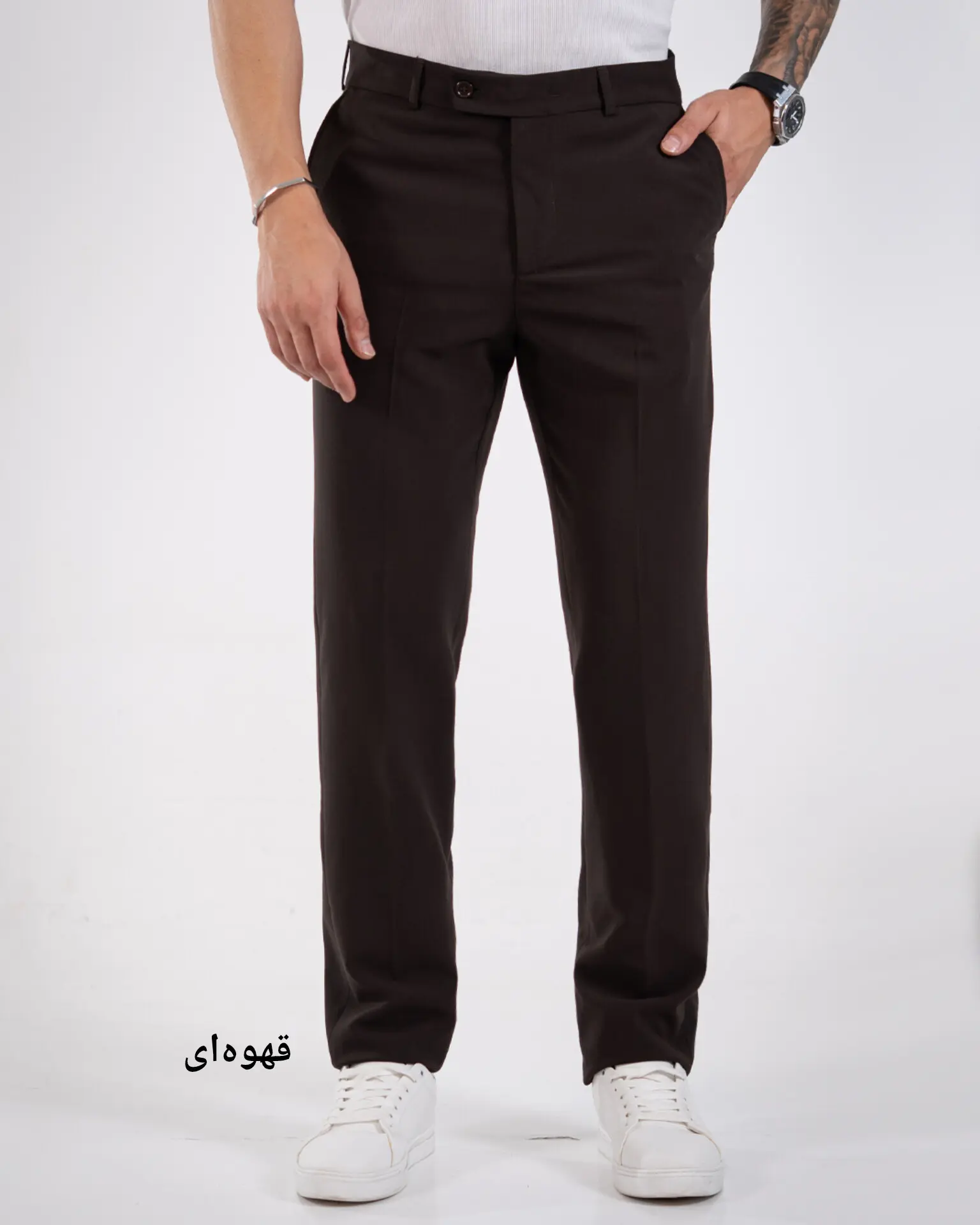 شلوار پارچه ای راسته فرانک-کد5236